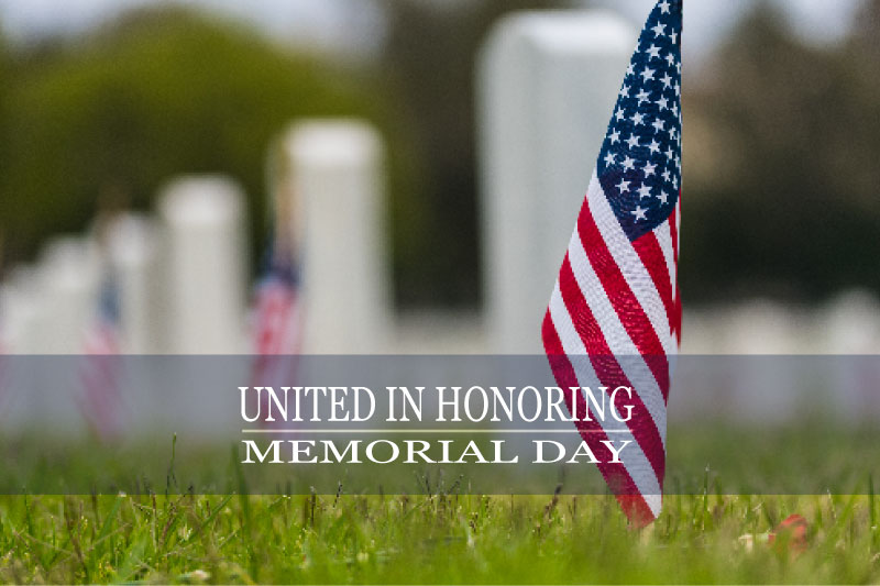 United In Honoring Memorial Day