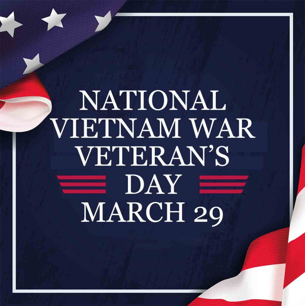 National Vietnam War Veterans Day March 29 United Relief Foundation
